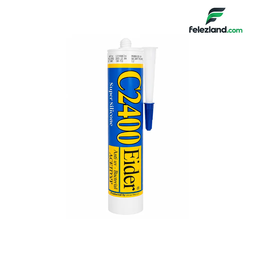 چسب سیلیکون c2400 مارک فیدر-فلزلند چسب سیلیکون c2400 مارک فیدر - تصویر 1